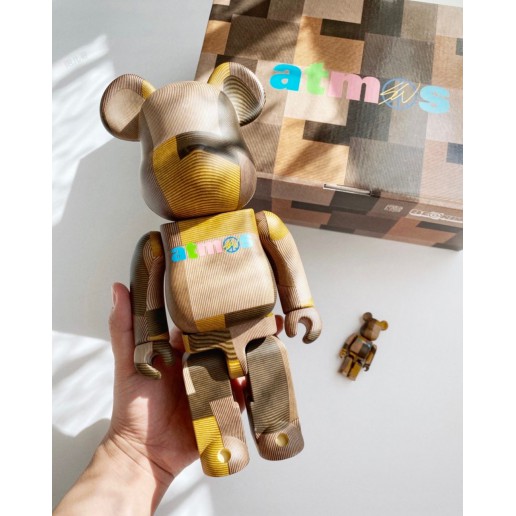 BearBrick x Atmos x Sean Wotherspoon 100% 400% 1000%